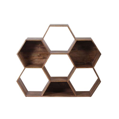 Petite étagère hexagonale