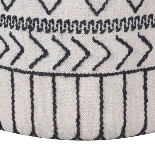 Pouf tribal 45 cm de hauteur