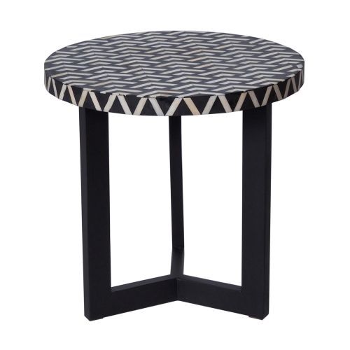 Side Table | Acacia/Bone Inley Meeraz