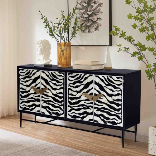 Side Board | Acacia/Bone Inley Meeraz