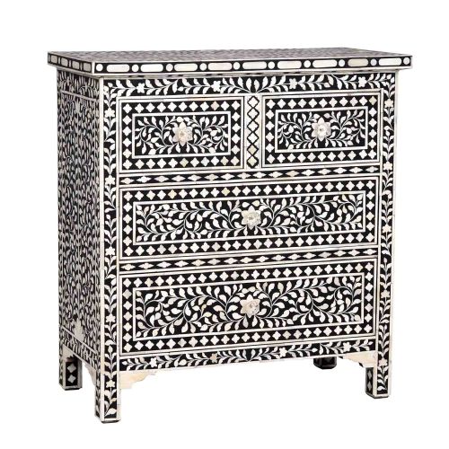 Chest Of Drawer | Acacia/Bone Inley Meeraz