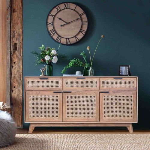 Side Board | Acacia wood plus Cane /Cane Natural