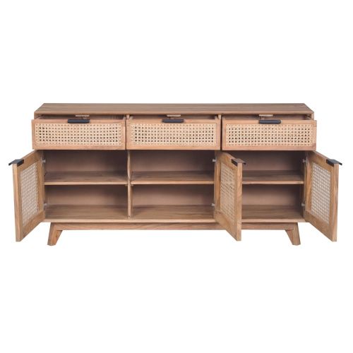 Side Board | Acacia wood plus Cane /Cane Natural