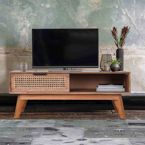 Coffee Table | Acacia wood plus Cane /Cane Natural