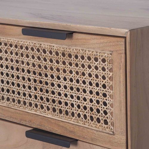 Chest of Drawer | Acacia wood plus Cane /Cane Natural