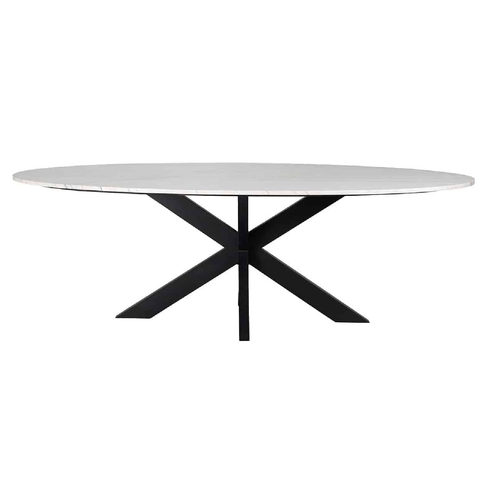 Table de repas Lexington ovaal 230  (blanc)