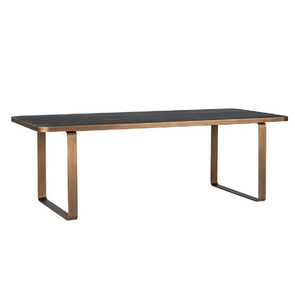 Table de repas Hunter 230 (noir rustic)