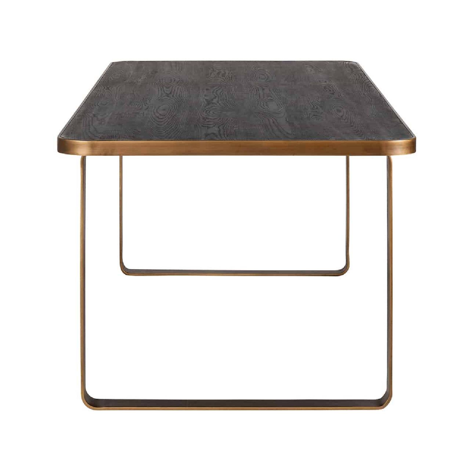 Table de repas Hunter 230 (noir rustic)