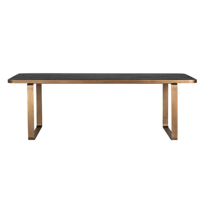 Table de repas Hunter 230 (noir rustic)