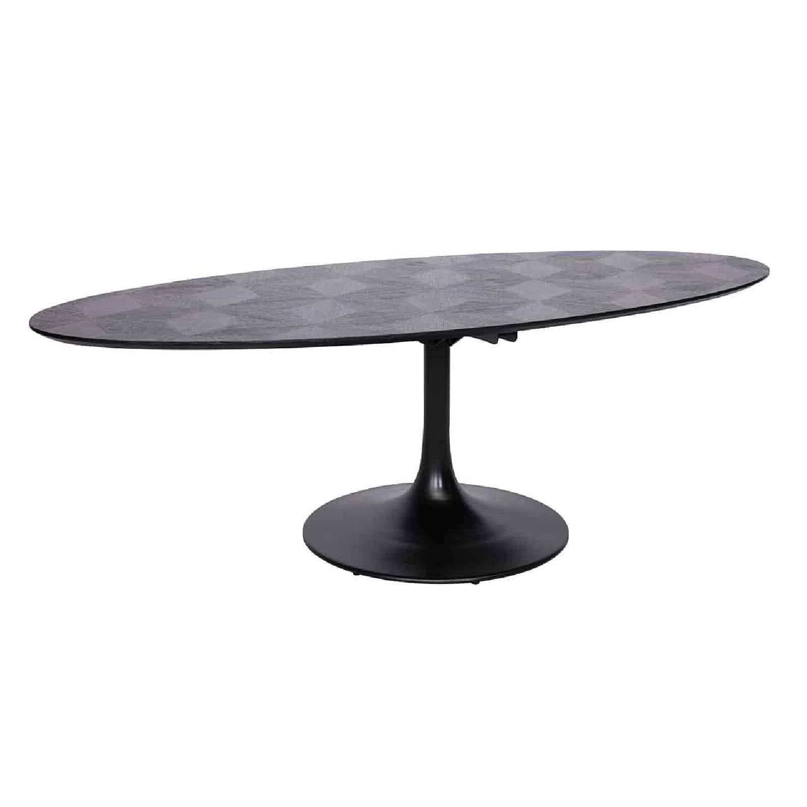 Table de repas Blax ovaal 250 (noir)