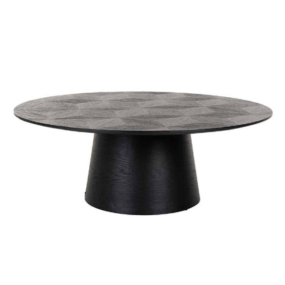 Table basse Blax 110Ø (noir)