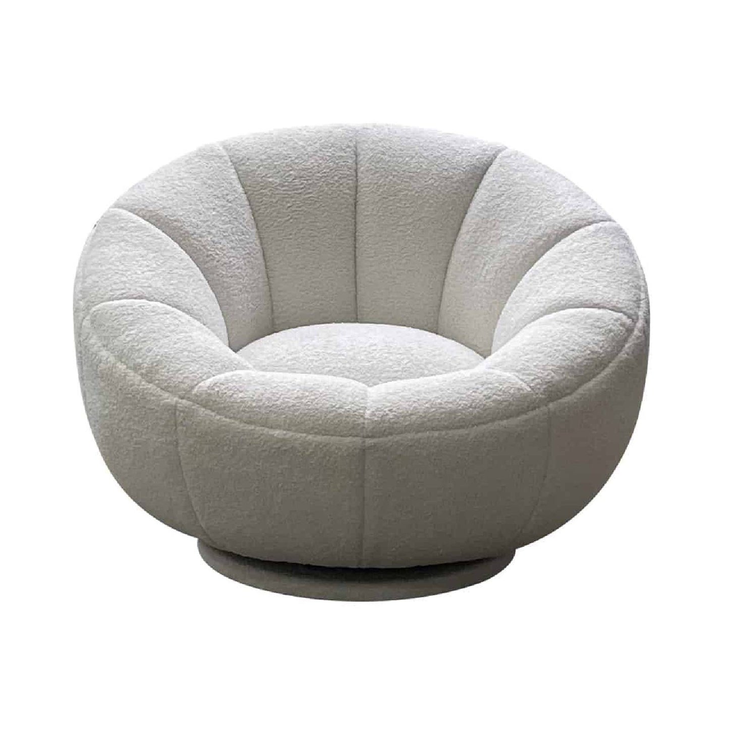 Fauteuil Teddy blanc furry (Himalaya 900 blanc furry)