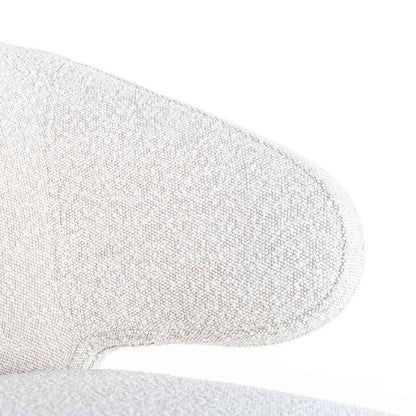 BarChaise Indigo blanc Bouclé (Copenhagen 900 Bouclé blanc)