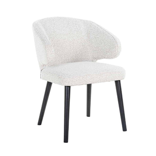 Chaise Indigo blanc Bouclé (Copenhagen 900 Bouclé blanc)