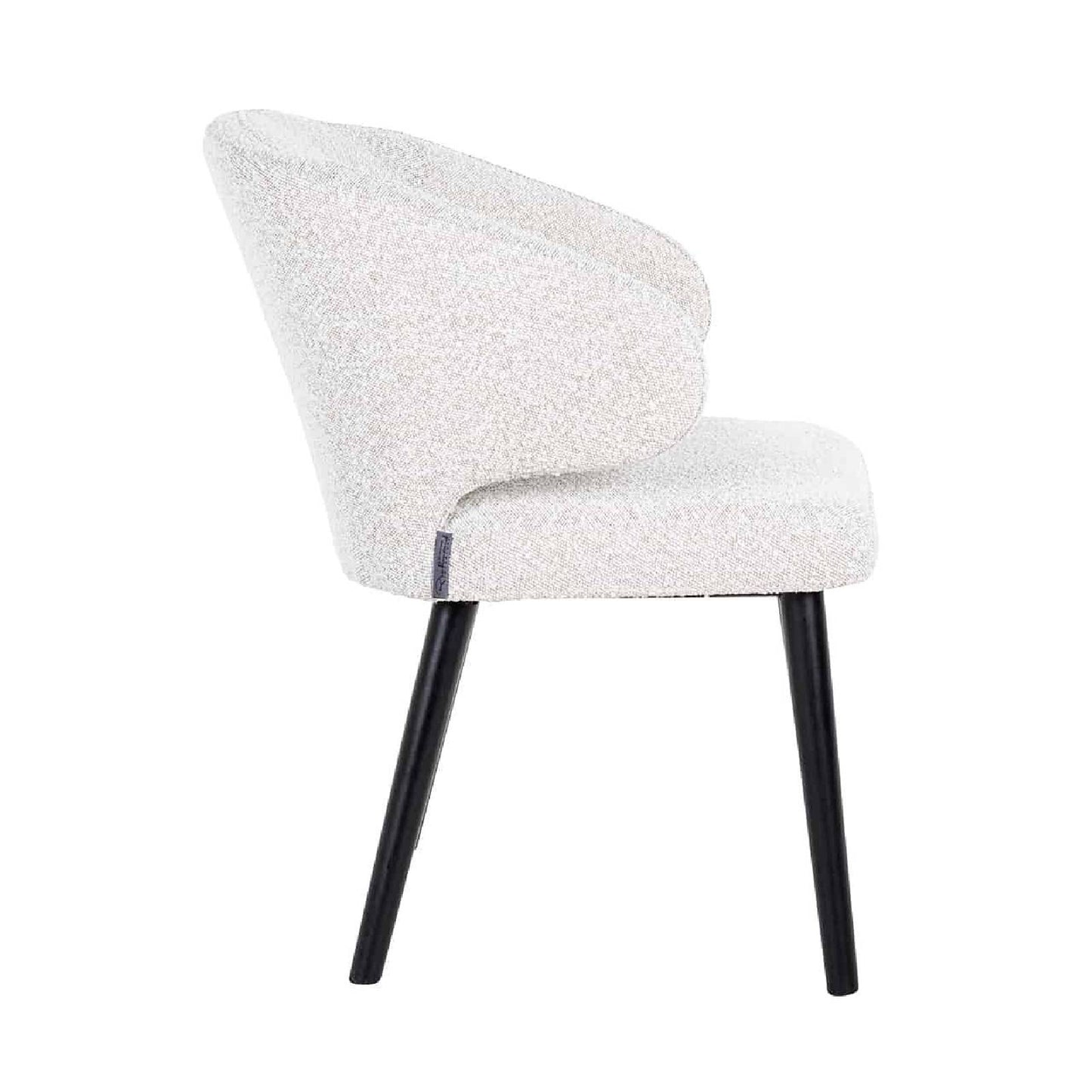 Chaise Indigo blanc Bouclé (Copenhagen 900 Bouclé blanc)