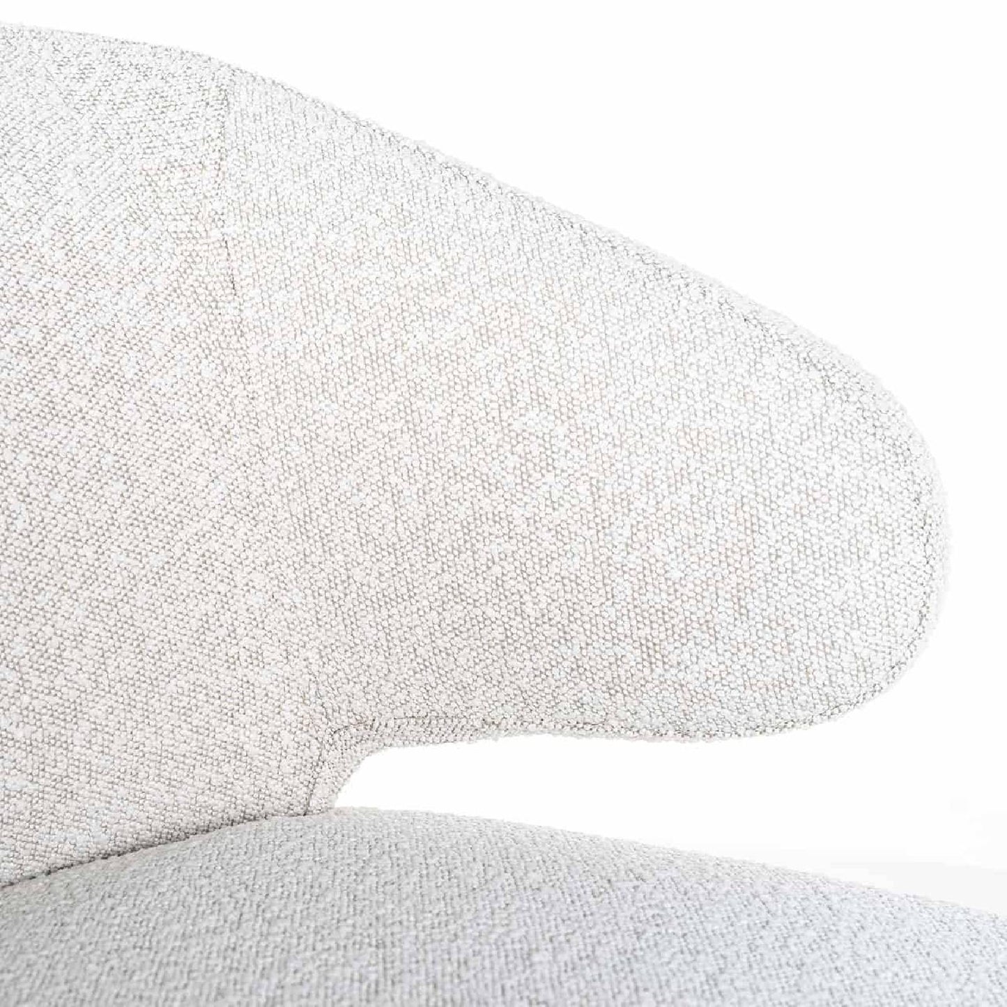 Chaise Indigo blanc Bouclé (Copenhagen 900 Bouclé blanc)