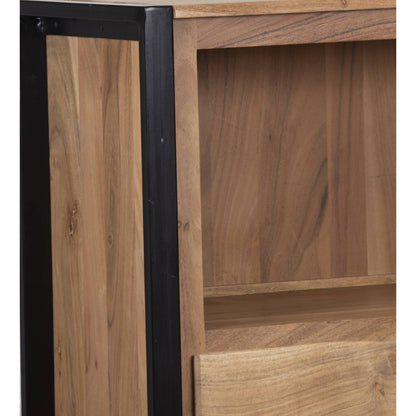 Buffet haut 2 portes 2 tiroirs | Acacia Bunting