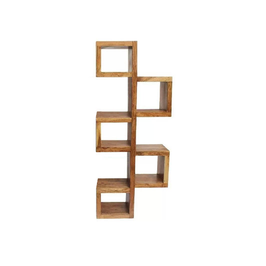 Asymmetrical bookcase | Acacia Greco III