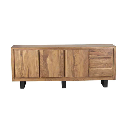 Buffet bas 3 portes 3 tiroirs | Acacia Bunting