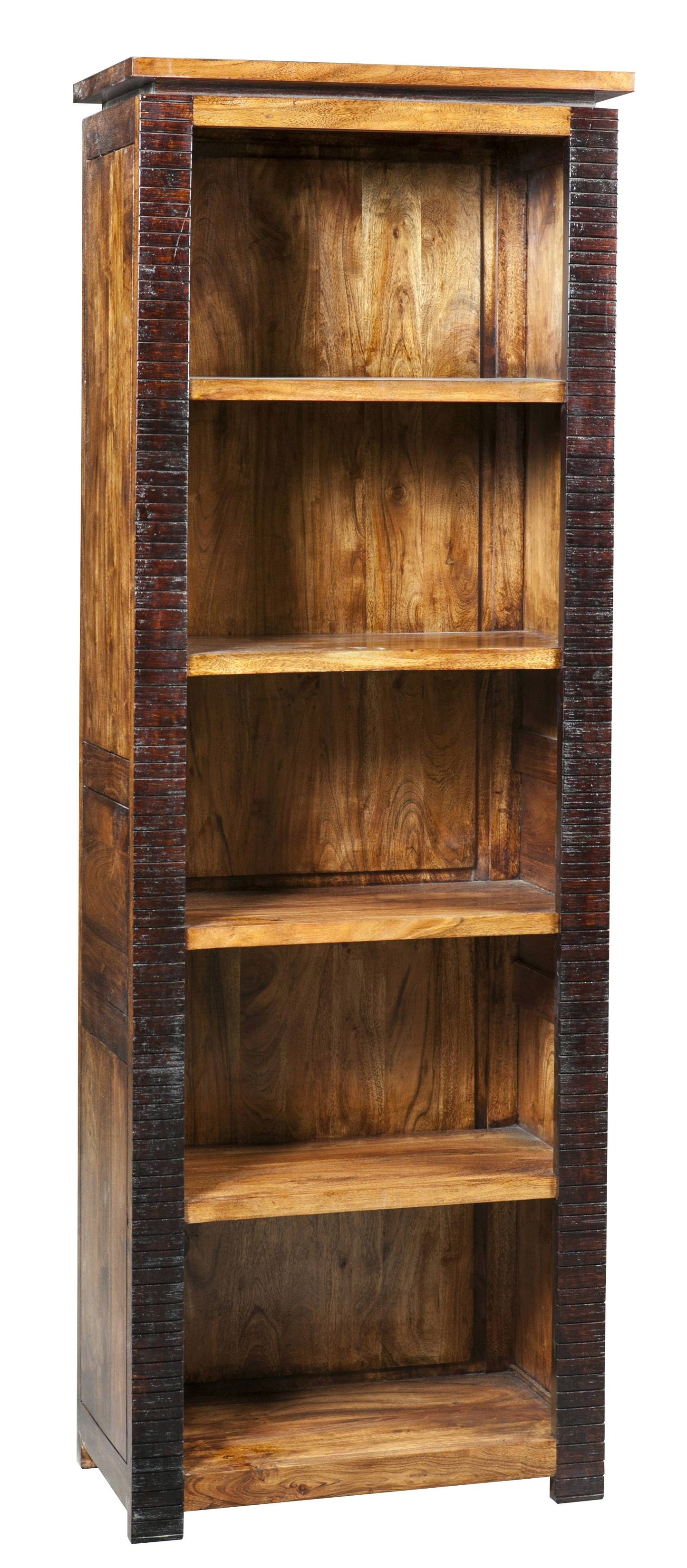 Open Wooden Bookcase | Acacia Moon