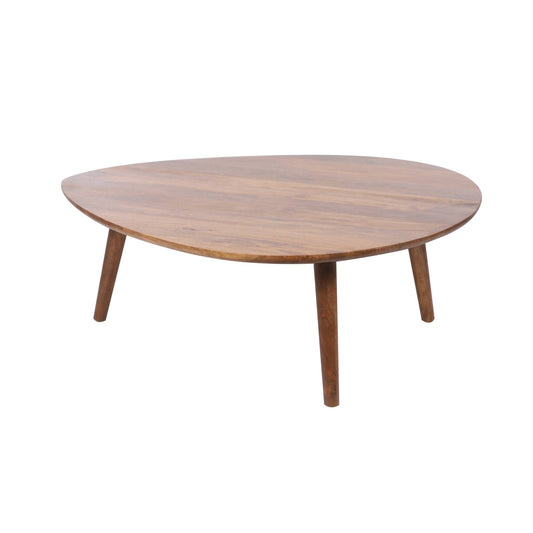 Table basse losange 117X105X40 en manguier massif