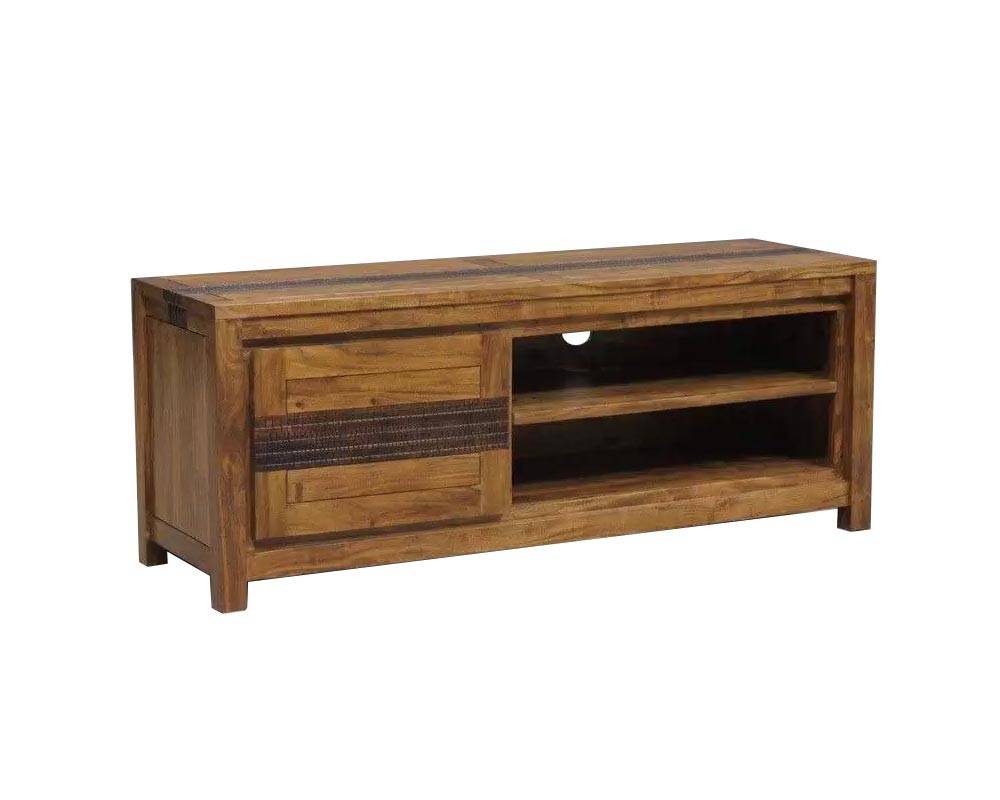 TV cabinet 1 door 2 niches | Acacia Tatoo