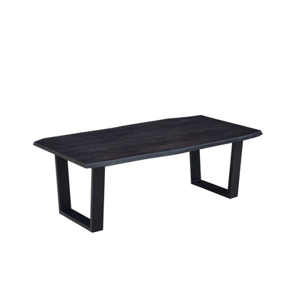 Table basse rectangulaire 130 cm | Acacia Black Forest