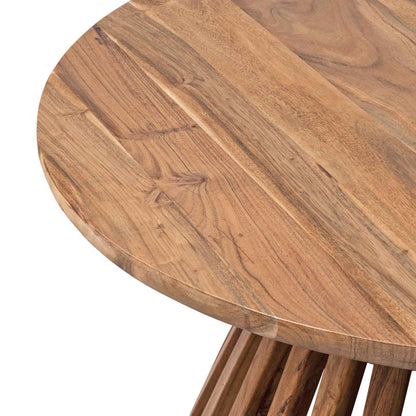 Table basse ronde bois massif | Acacia Kfir