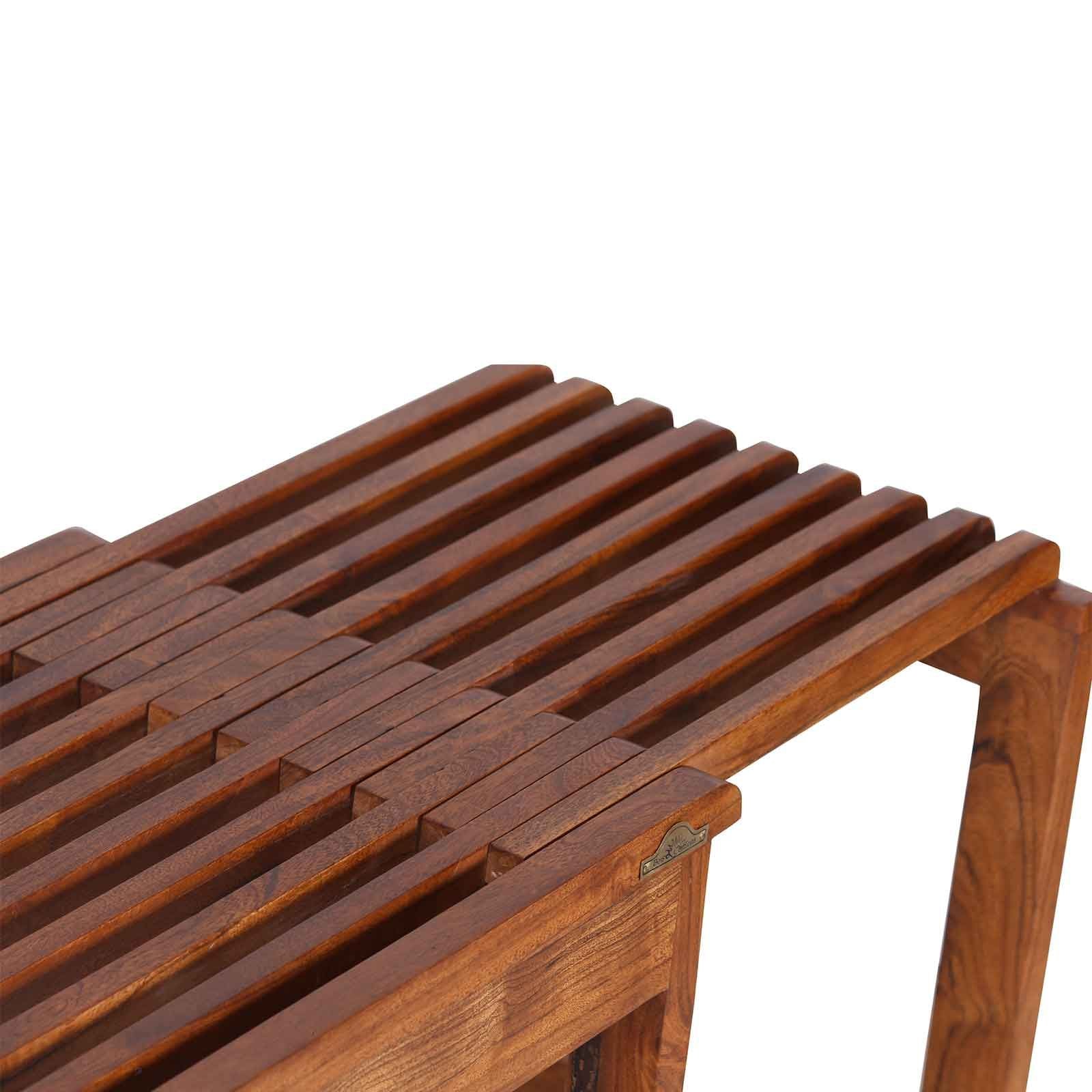 Banc extensible en acacia | Acacia Bradford