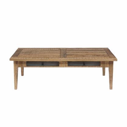 Table basse 4 tiroirs | Manguier Farm II