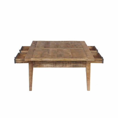 Table basse 4 tiroirs | Manguier Farm II