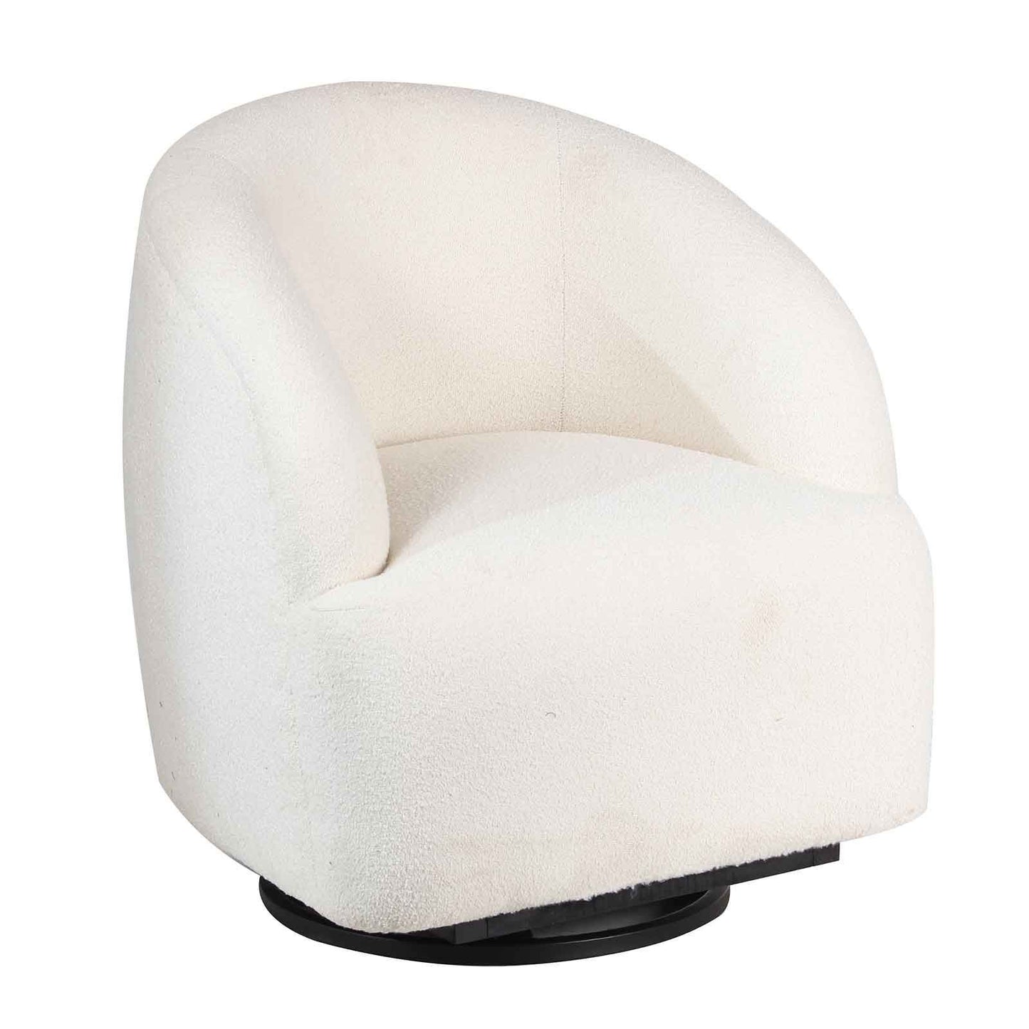 Chaise tournante blanche | Mango Gubi New