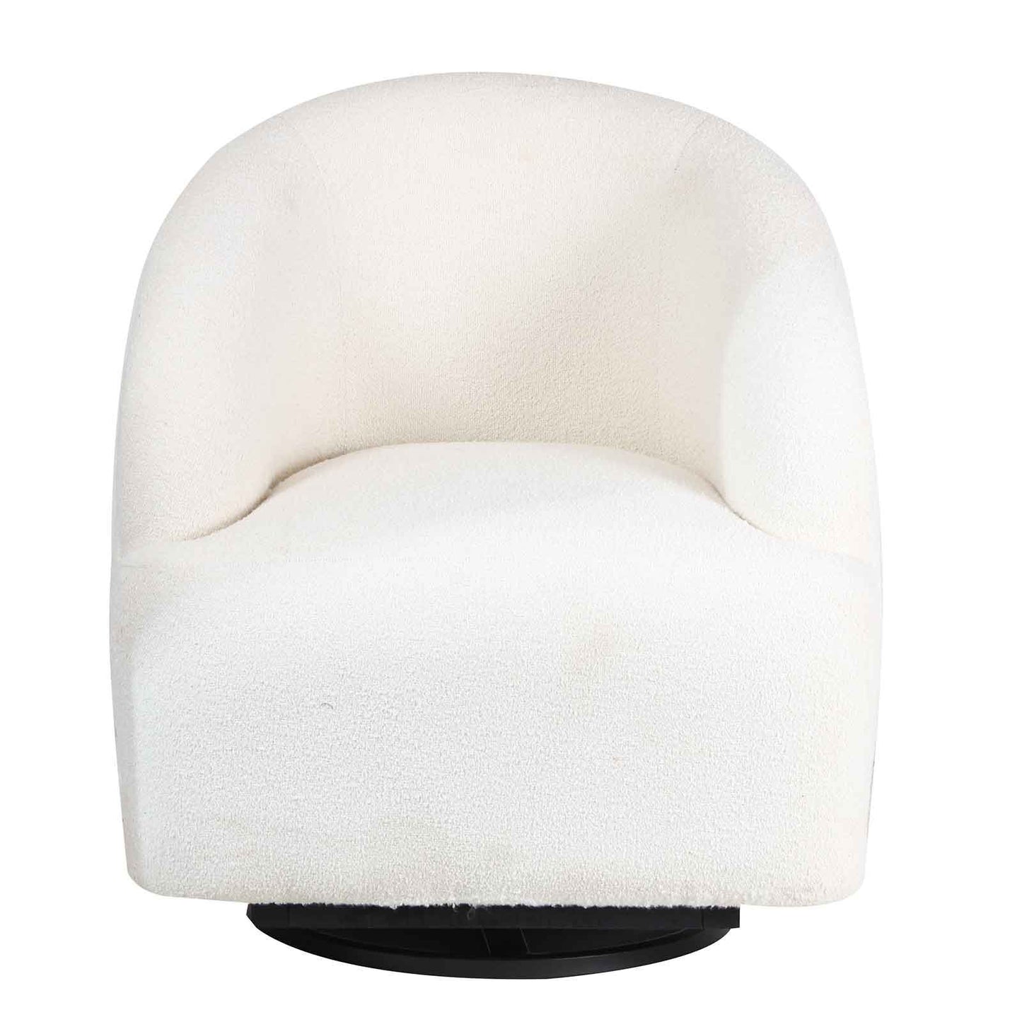 Chaise tournante blanche | Mango Gubi New