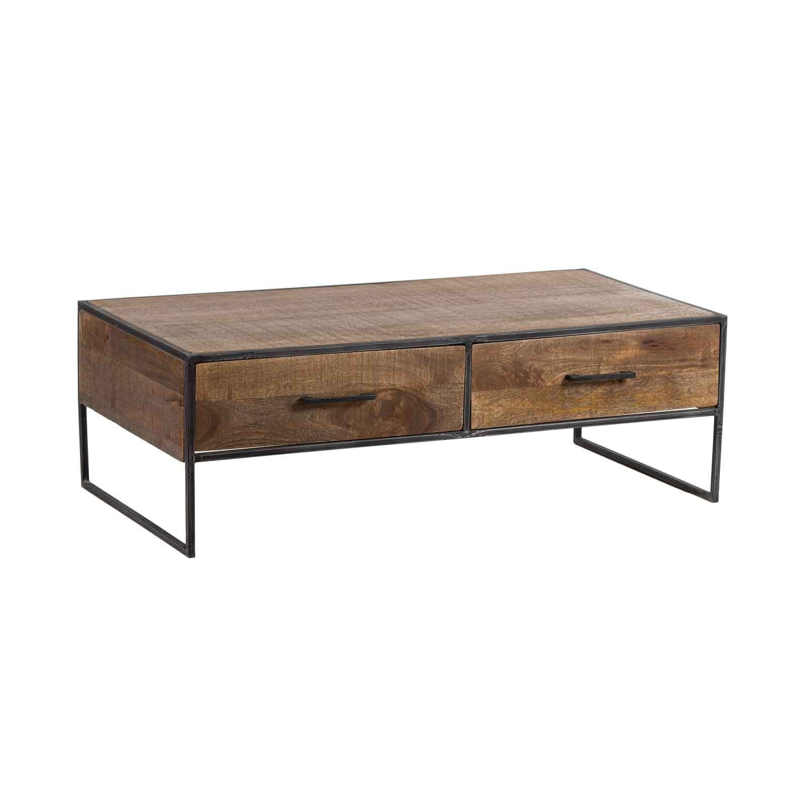 Table basse 2 tiroirs | Mango Stockholm