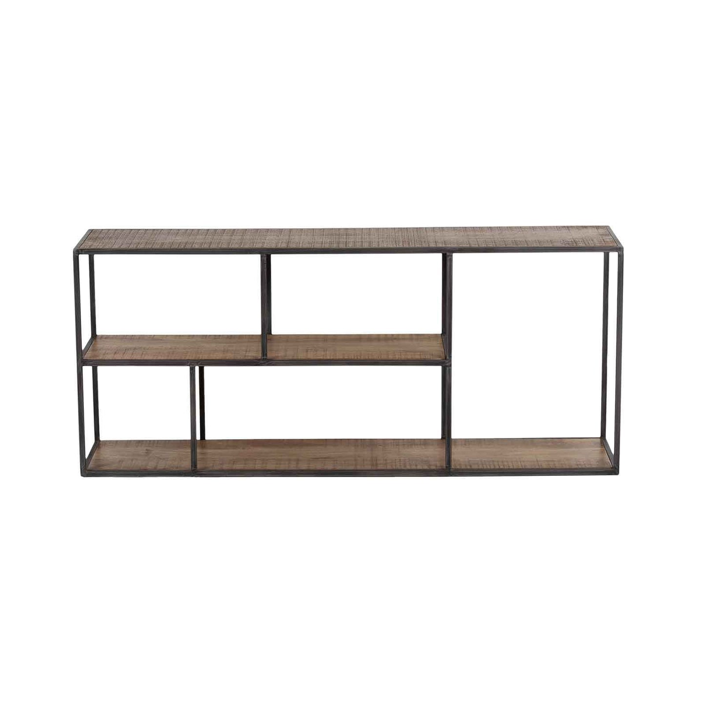 Etagère basse en bois et métal | Mango Stockholm