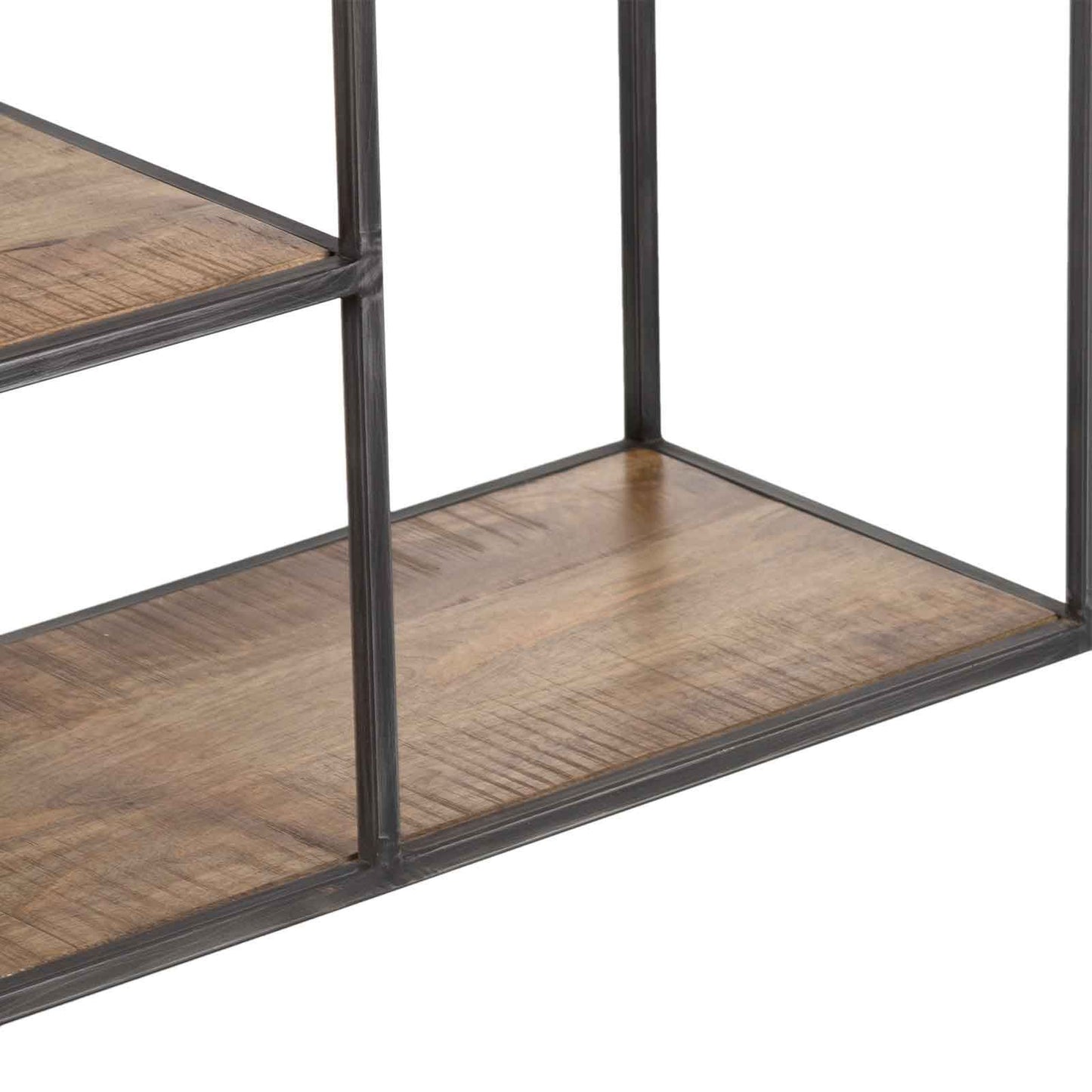 Etagère basse en bois et métal | Mango Stockholm