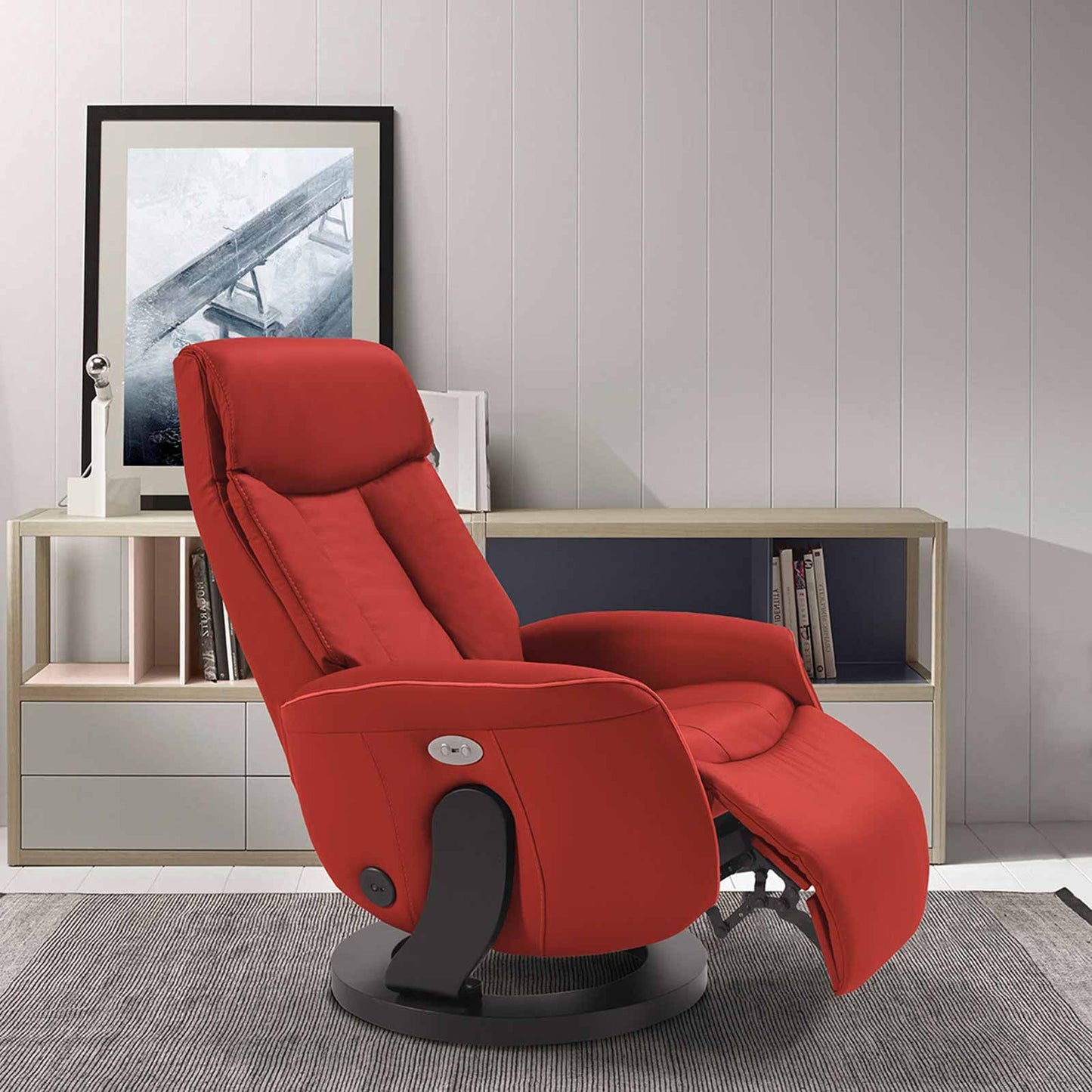 Fauteuil relax électrique pivotant Lisbone