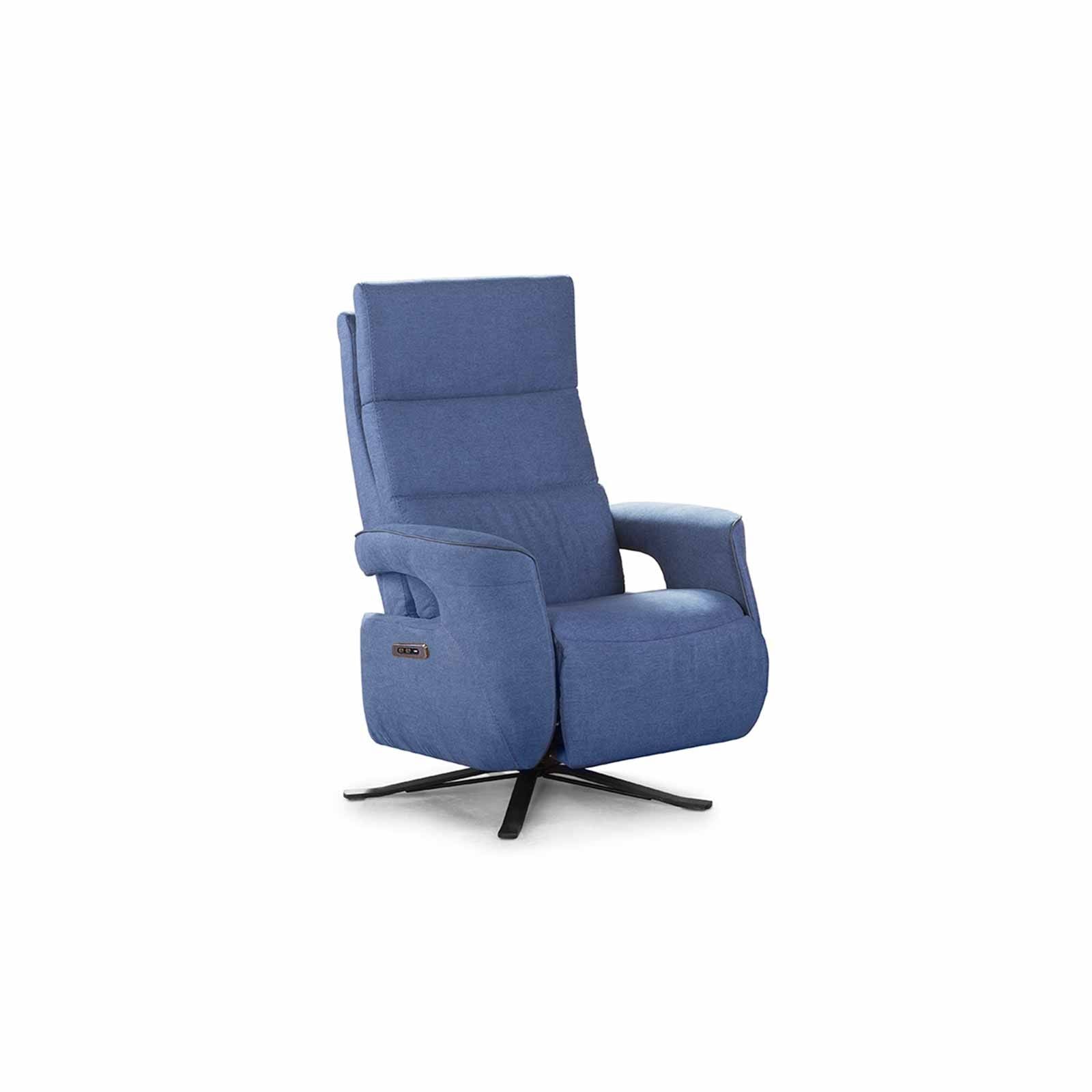 Fauteuil relax électrique pivotant Playa Blue