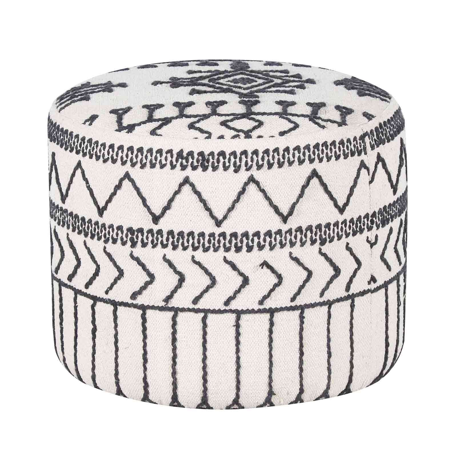 Pouf tribal 45 cm de haut | Acacia M&M offer