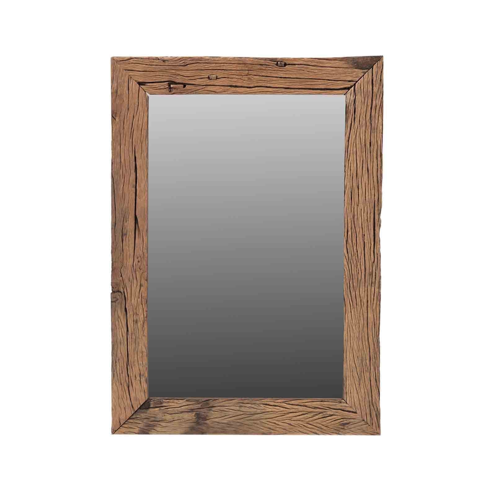 Miroir rectangulaire en bois | Offre M&M