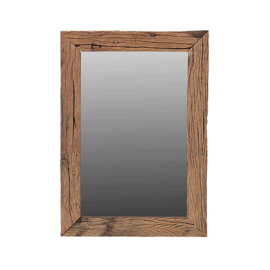 Miroir rectangulaire en bois | Offre M&M