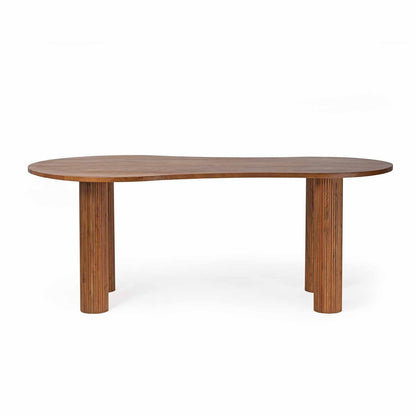 Table de repas ovale 3/4 pieds | Acacia Arad