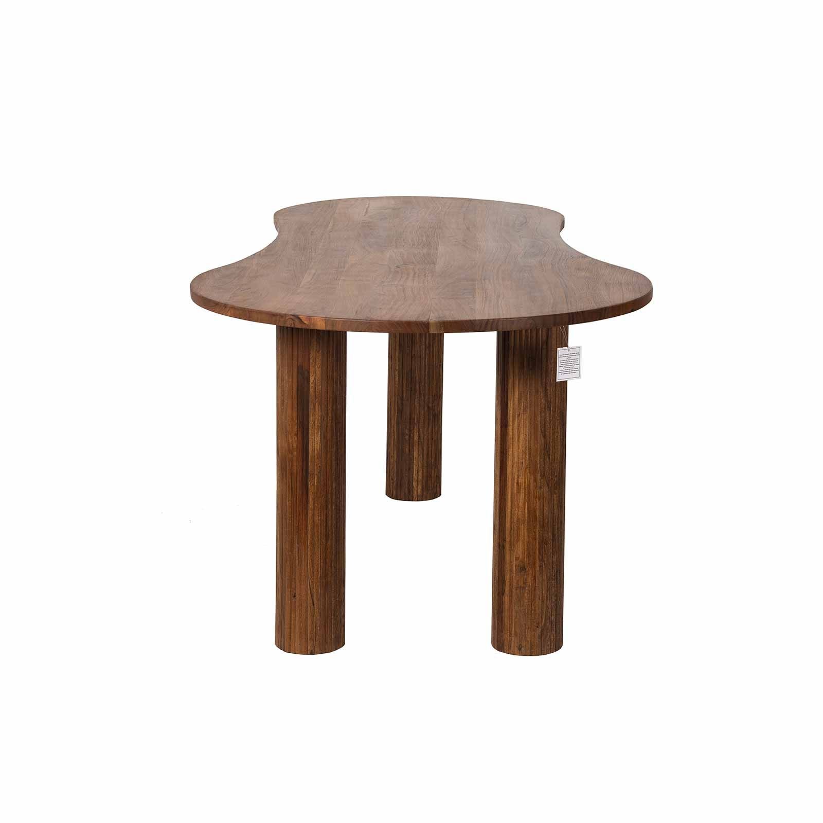 Table de repas ovale 3/4 pieds | Acacia Arad