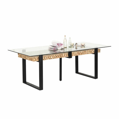 Table rectangulaire 220 cm | Acacia Sirin