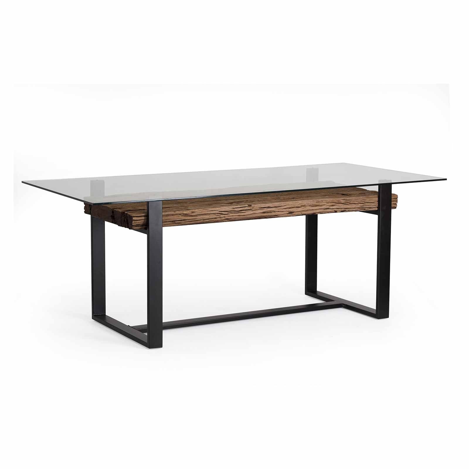 Table bois recyclé 200 cm | Bois recyclé Sufa