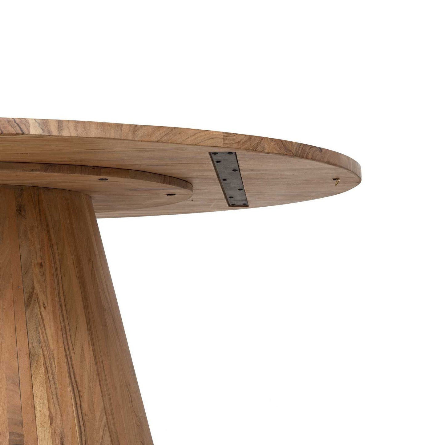 Table de repas ronde 140 cm | Acacia Dimona