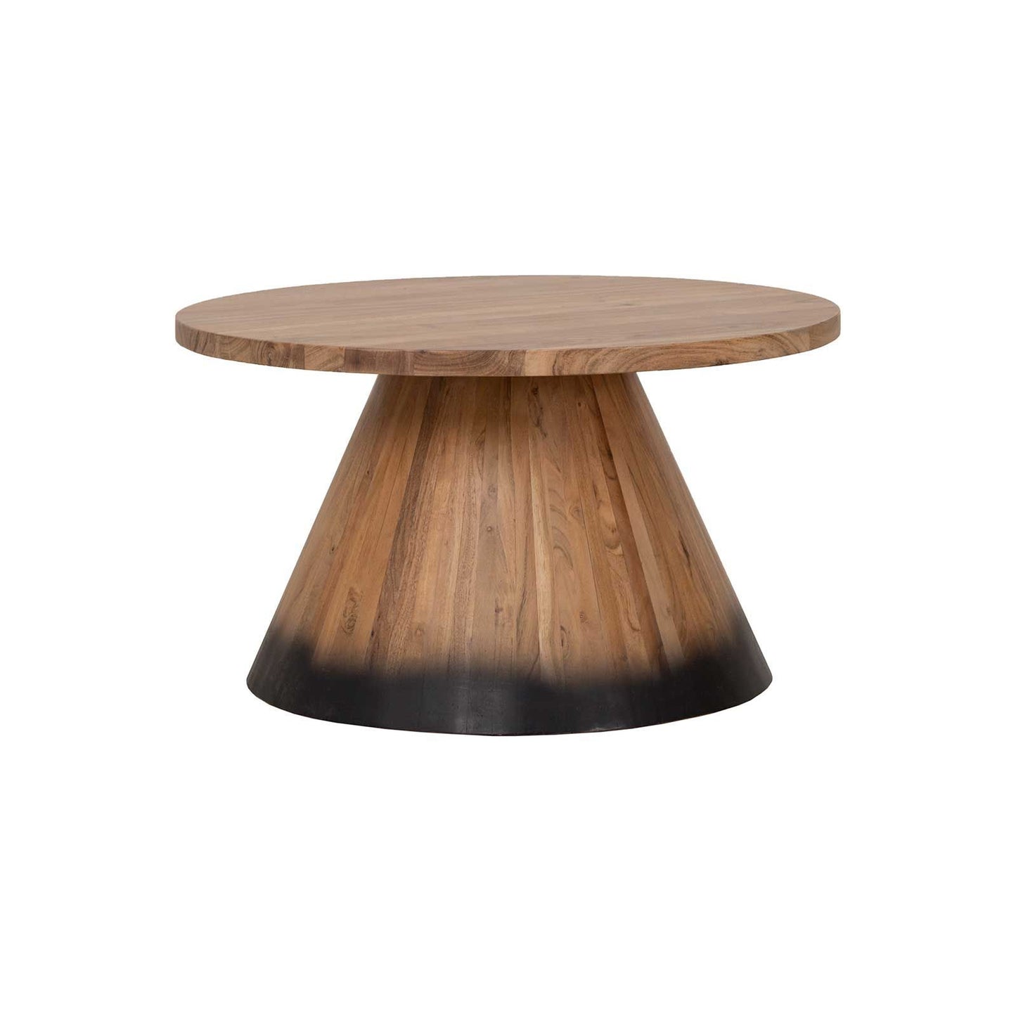 Table basse ronde bois 80 cm | Acacia Dimona