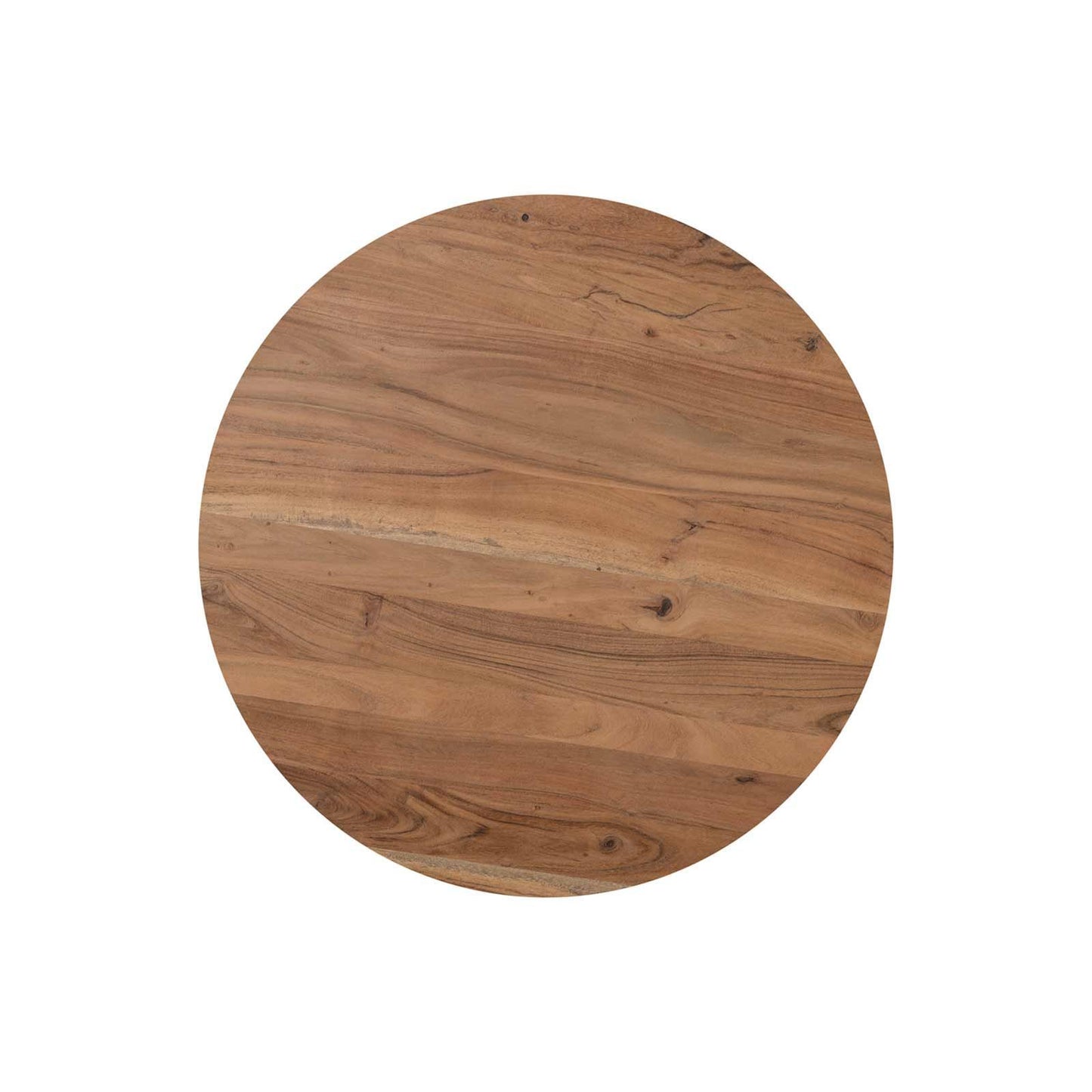 Table basse ronde bois 80 cm | Acacia Dimona