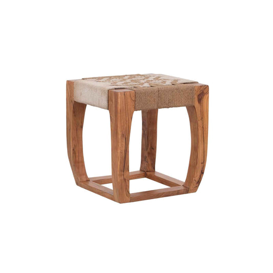 Tabouret en bois de jute  | Offre M&M