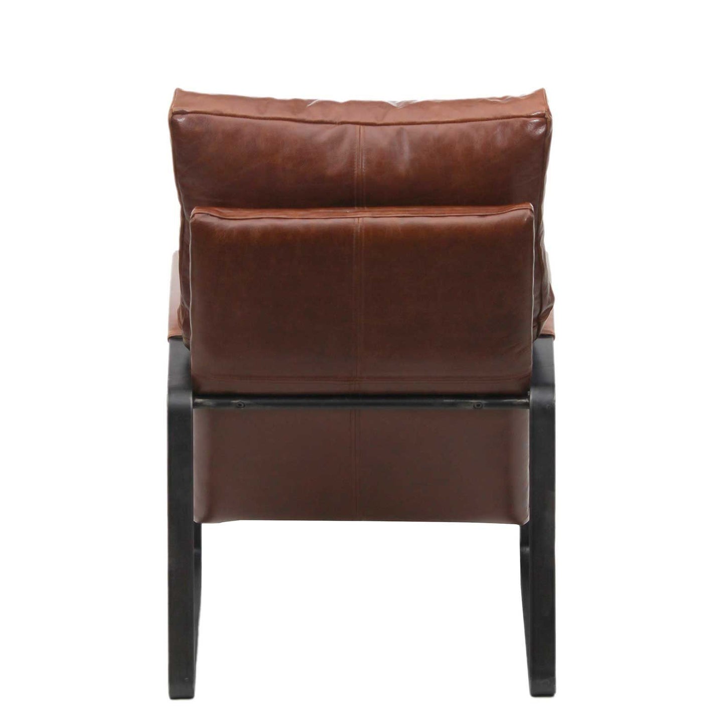 Damo Brown Armchair | Leather